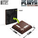 Green Stuff World Square Wood Display Base 10 X10 Cm Hazelnut Brown
