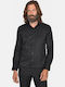 Long Sleeve Shirt in Narrow Fit Black 04252 S904 5016