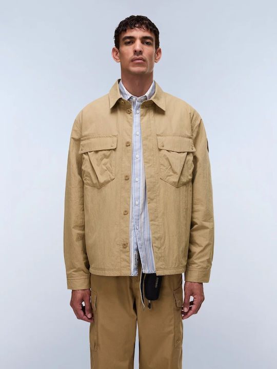 Napapijri Overshirt Μπεζ