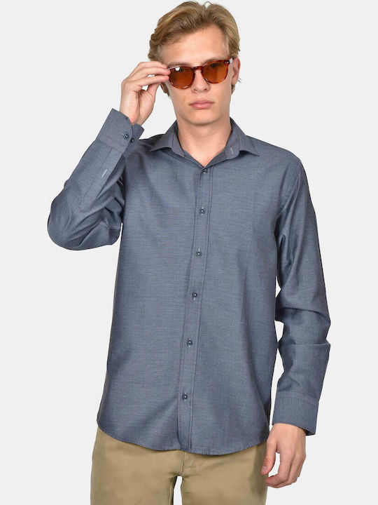 Berto Lucci Long Sleeve Shirt in Regular Fit In...