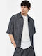 Langärmeliges Overshirt Weiß