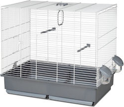 Voltrega Colivie Pentru Păsări 58.5x36x51.5 Cm Gri