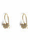 Gatsa Kids Earrings Pendant Butterflies 9K Gold