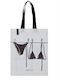 Kentia Fabric Beach Bag White