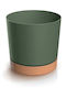 Iliadis Tubo Plant Pot Plastic Multicolour 11x11x11cm 4pcs