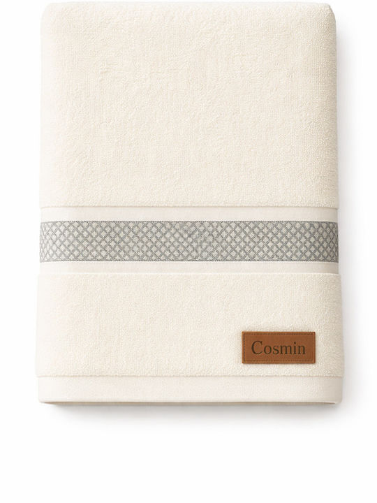 Hand Towel Lux 30x50cm Ecru Weight 500gsm