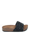 Damen Anatomisch Schwarze Flatforms