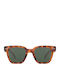 Izipizi #road Unisex Sunglasses with Brown Tartaruga Frame and Brown Lens