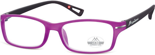 Montana Eyewear Reading Glasses +1.50 In Purple Colour