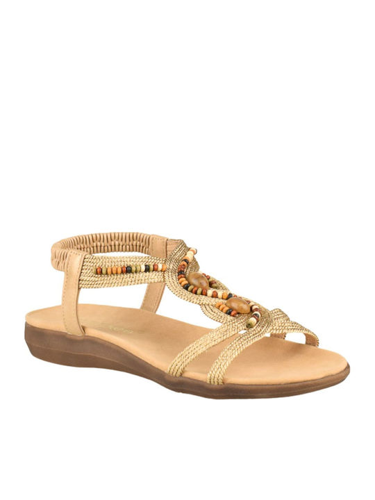 Amarpies Women's Anatomic Gold Sandals