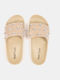 Women's Flat Sandals Beige