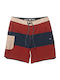 Ανδρικό Μαγιό Βερμούδα Washed Red