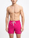 Haiti Men's Swimwear Shorts Medium Pink with Patterns