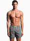 Mid Men's Swim Shorts Print Eagle Green with Patterns