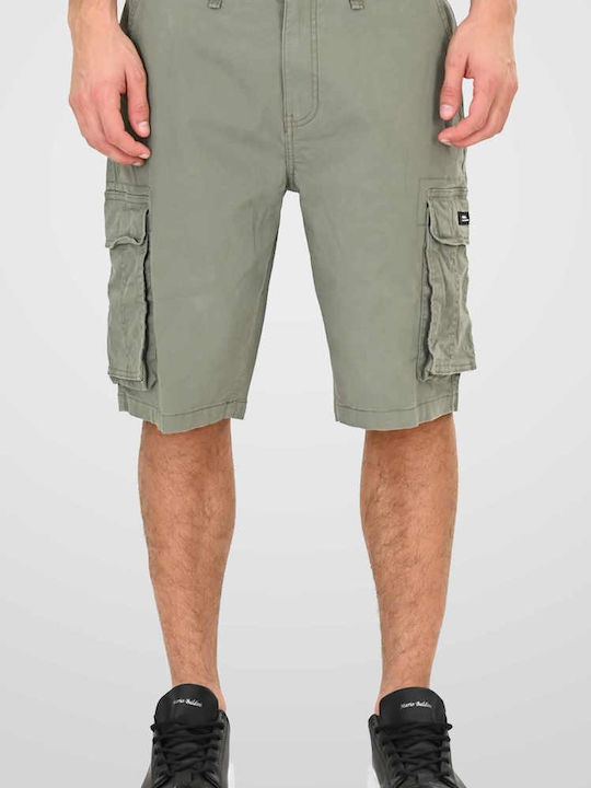 Rebase Ανδρική Βερμούδα Cargo Lt Olive