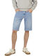Herren Shorts Denim Blau
