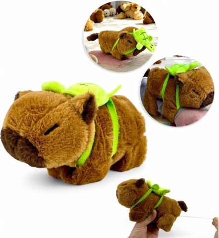 Plush Capybara Bracelet Wags Tail K.57062
