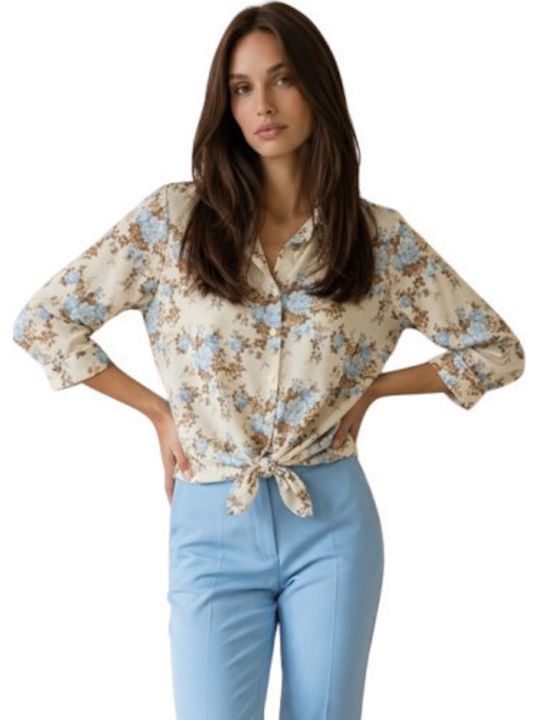 Derpouli Long Sleeve Women's Denim Shirt Light ...