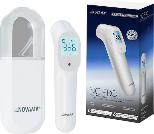 Novama Infrared Forehead Thermometer Suitable for Babies Blue