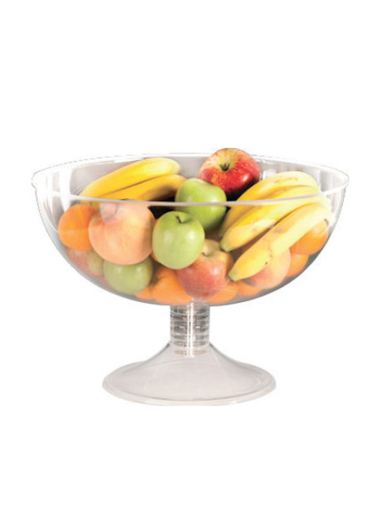 Raki Bol De Fructe Din Plastic Transparent 36x36x28cm Raki Bol De Fructe Din Plastic Transparent 36x36x28cm
