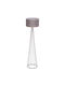 HomeMarkt Hue Floor Lamp H200xL30cm with Socket for E27 Bulb Gray