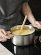De Buyer Deep Stainless Steel Pot 1.3lt