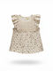 Kids Clothing Set with Shorts Summer 2 Pieces Ecru