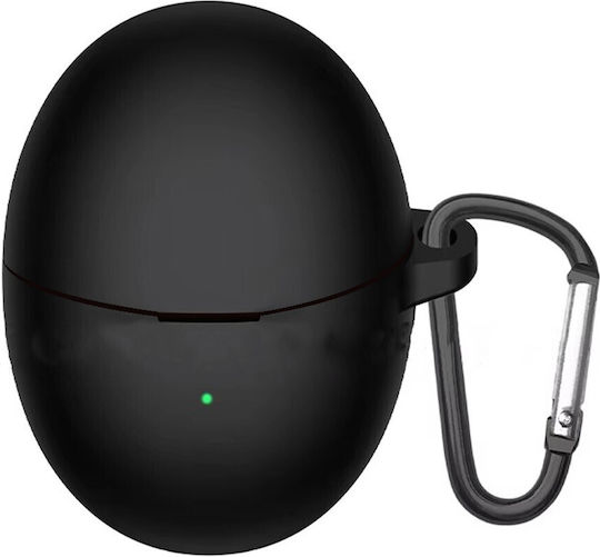 Husă Din Silicon Cu Cârlig Neagră Pentru Huawei FreeBuds 6
