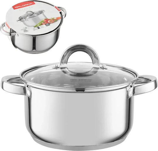 Florina Oală Adâncă din Oțel Inoxidabil 3.6l