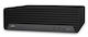 HP EliteDesk 800 G6 SFF Überarbeiteter Grade A Desktop-PC (Kern i5-10400F/8GB/256GB SSD/Kein Betriebssystem) Überarbeitet