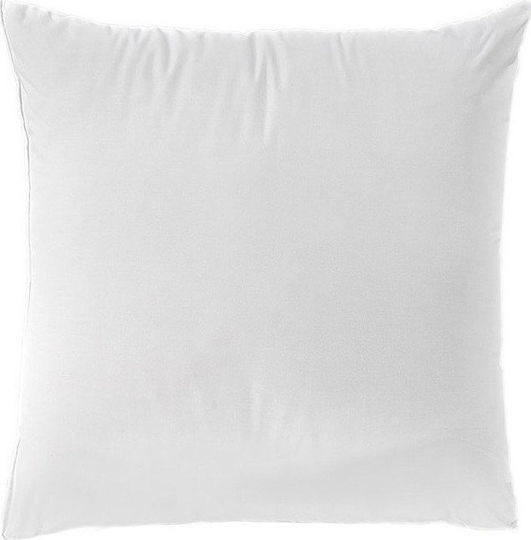 Sofa Cushion from 100% Cotton White 55x55cm