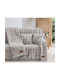 Διακοσμητική Μαξιλαροθήκη από Γούνα Grey 40x40εκ.