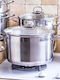Orion Tiefes Rostfreier Stahl Kochtopf 6,2l /