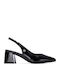 Pumps mit Mittelhohem Animal Print Schwarz