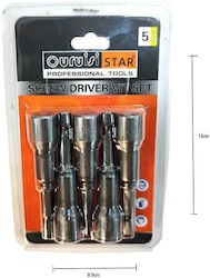 Uruisi Σετ Καρυδάκια Μαγνητικά 8x65mm Screw Driver Vit Set Uruisi Σετ Καρυδάκια Μαγνητικά 8x65mm Screw Driver Vit Set