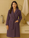 Halat de Baie Dark Purple
