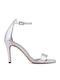 Damen Sandalen Silber