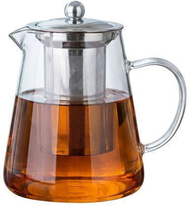 Elekom Teekanne mit Filter Glas Transparent 950ml