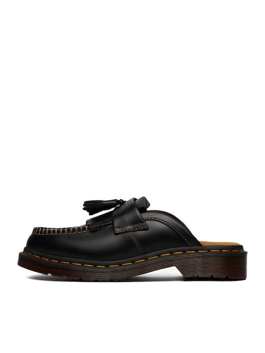 Dr. Martens Δερμάτινα Mules Μαύρα