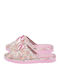 Anatomische Terry Damen Hausschuhe Rosa