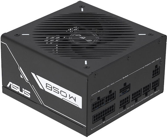 Asus Prime Gold Black Edition 850W Μαύρο Τροφοδοτικό Υπολογιστή Full Modular 80 Plus Gold