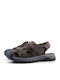 Herrensandalen in Grün Farbe