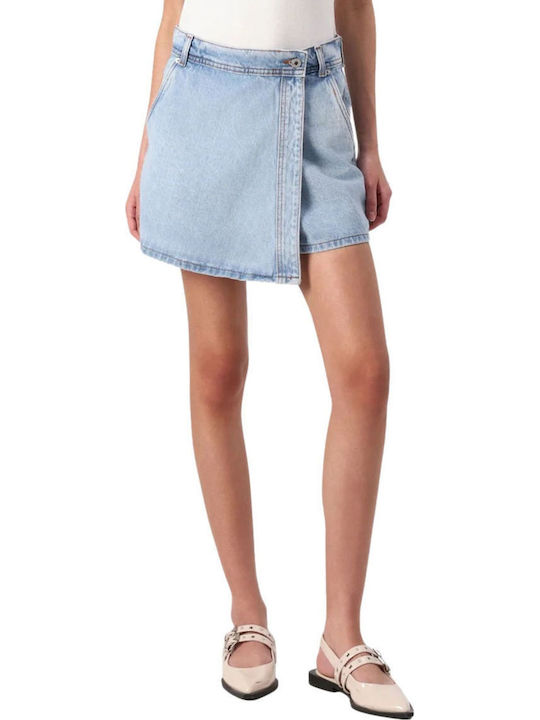 Pepe Jeans Women's Blue Denim Shorts