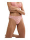Amourette Hipster Γυναικείο String με Δαντέλα Cherry Rose