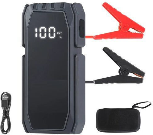 Starter Portabil Pentru Baterii Auto Și Motocicletă 2500mAh Cu Bancă De Alimentare USB Și Obiectiv 12V