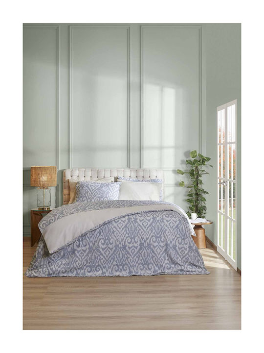 Aigaion Cotton Duvet Cover Set 170x250cm Single...