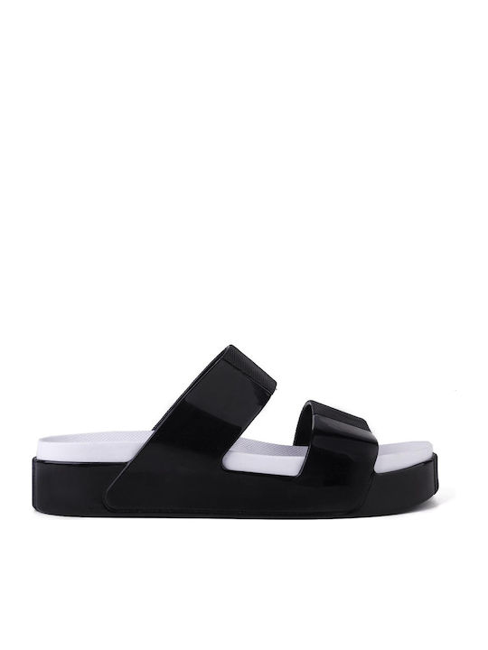 Дамски Сандали Flatforms Черни GHOST