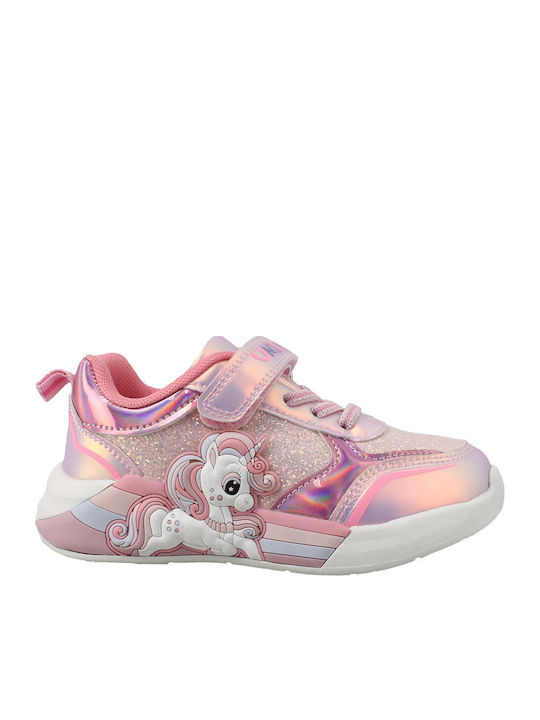 Kinder Sneaker mit Lichtern Rosa