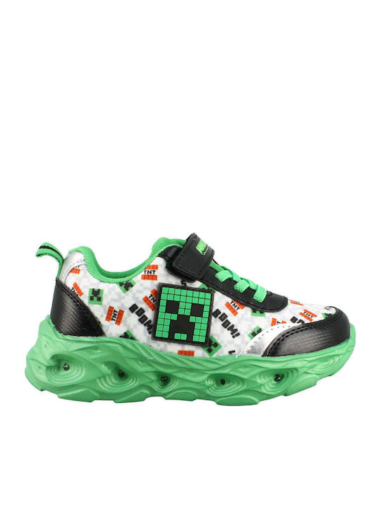 Kinder Sneaker mit Lichtern Schwarz