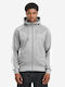 Cardigan with Hood Gray/White/Black